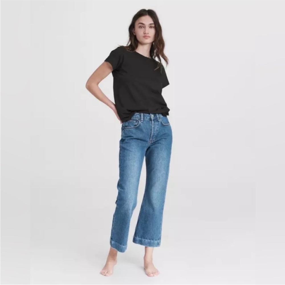 Rag & Bone Maya High Rise Cropped Flare